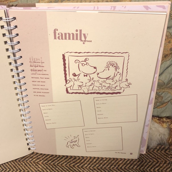 THE PET TRACKER (Dog) Organizer/Binder NEW! - Picture 10 of 14